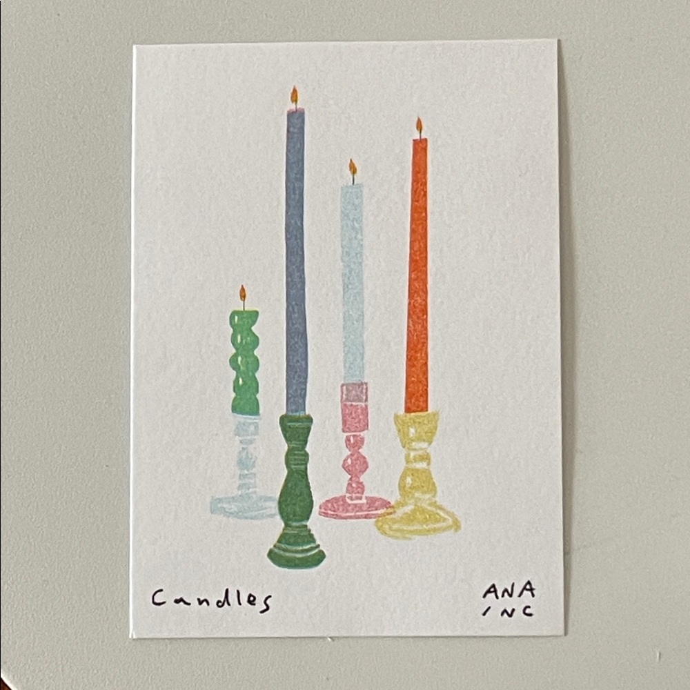 ANASTASIA INCIARDI Candles Mini Print